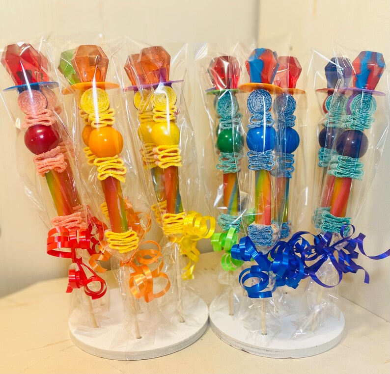30 Mini Ringpop Candy Kabobs Etsy
