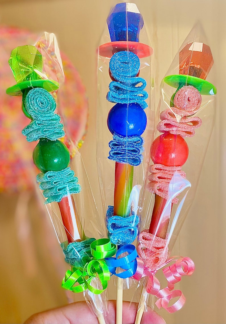 30 Mini Ringpop Candy Kabobs Etsy
