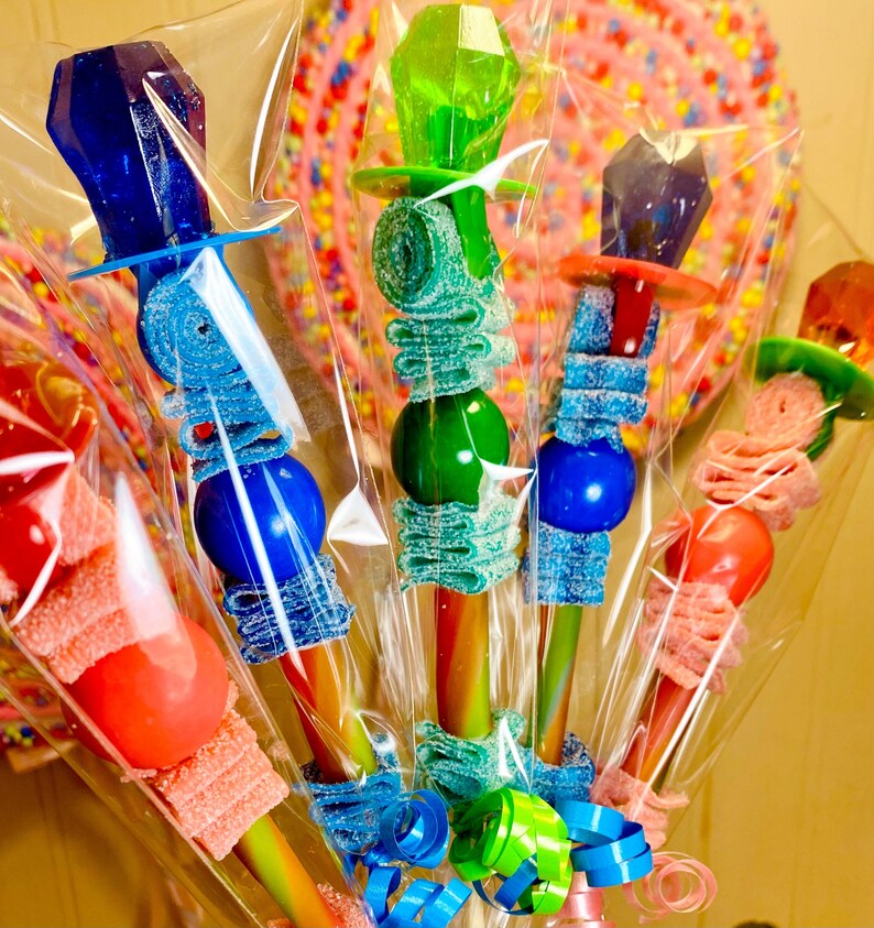 30 Mini Ringpop Candy Kabobs Etsy