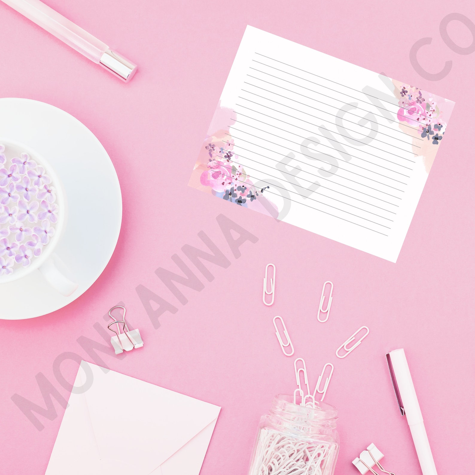 Printable Floral Design
