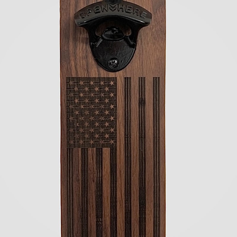 Anchor Wall Bottle Opener- Patriot Blue