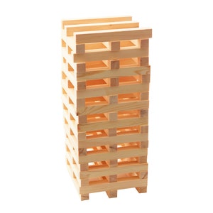 GIANT JUMBO JENGA Tumbling Tower Wooden Blocks Outdoor Family Garden Game