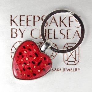 Memorial Keychain, Pet Ashes, Memorial Keepsake, Keepsake Keychain, Remember Me, Ashes Keychain, Lock of Hair Keepsake [NON-HUMAN ASHES]