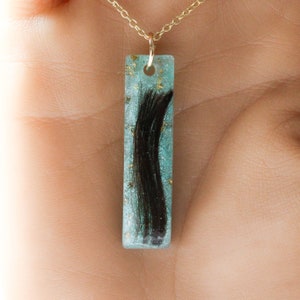 Hair Locket, Lock of Hair Keepsake, Pet Hair Memorial