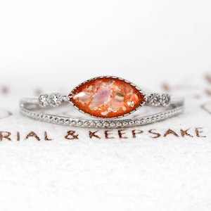 Ashes Ring, Cremation Ring, Pet Ashes, Pet Cremation Ring, Pet Memorial Jewelry, Pet Cremation Jewelry (NON-HUMAN REMAINS)