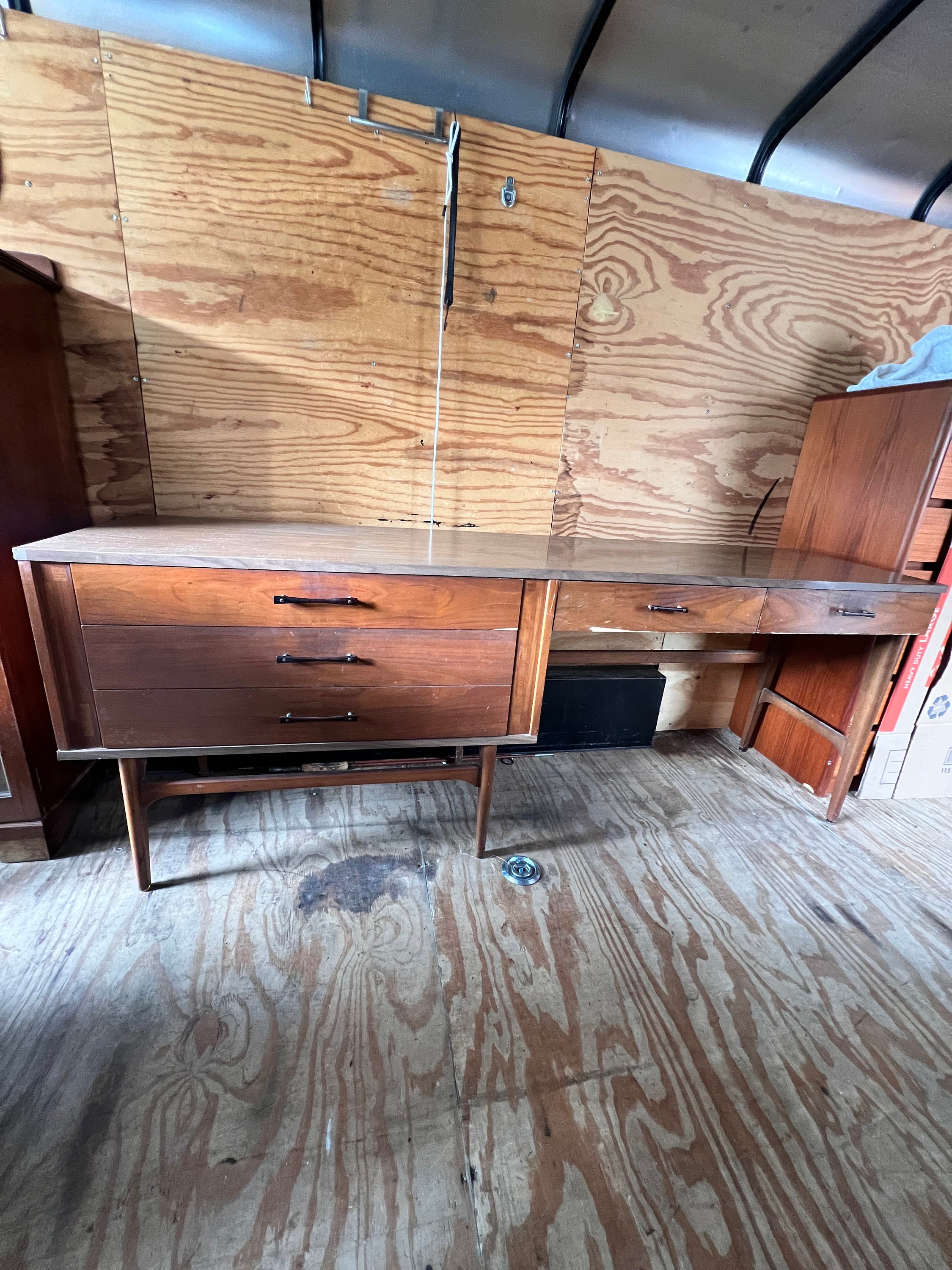 Kroehler Mid Century American Writing Desk/ Secretary - Etsy