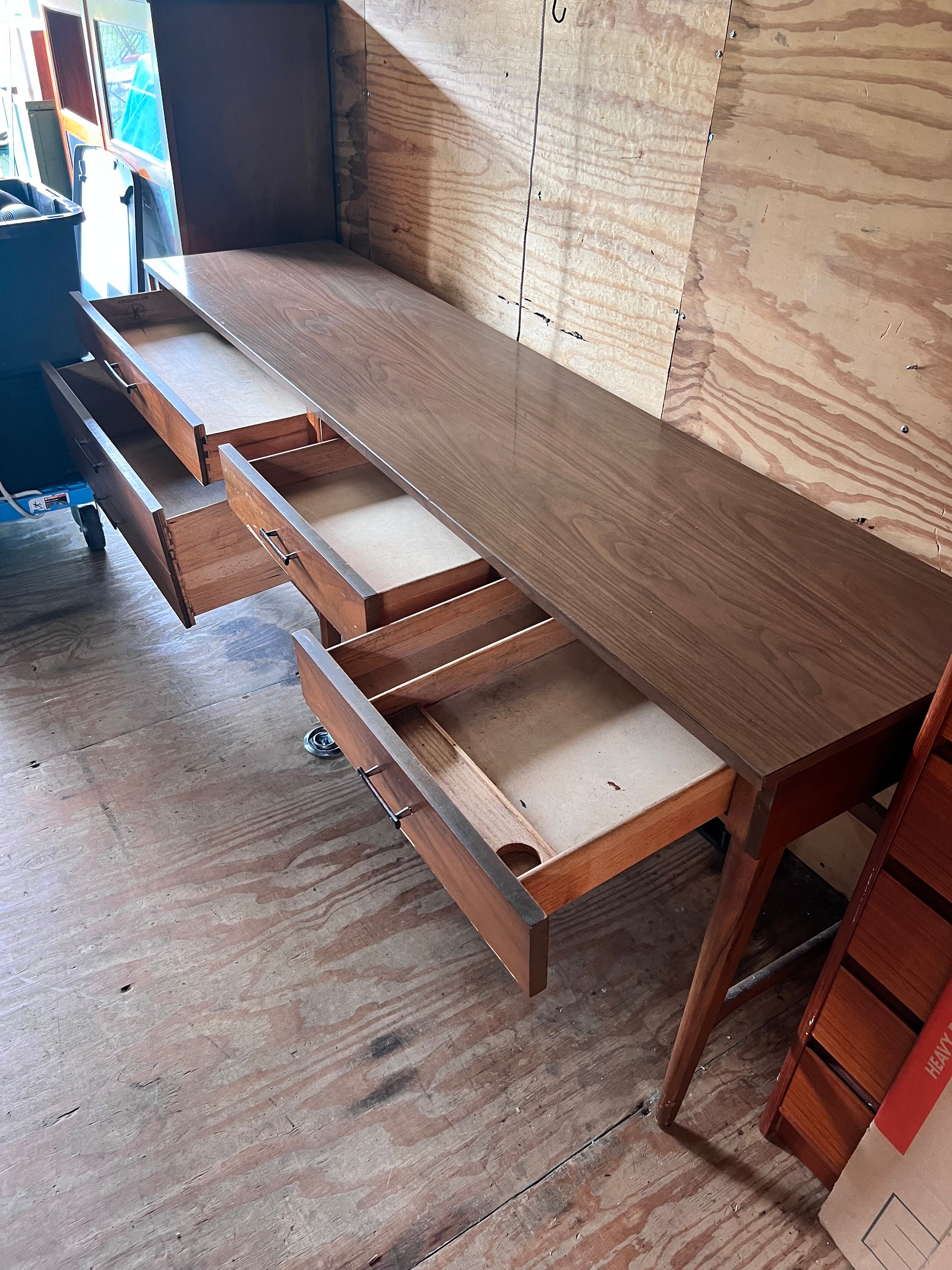 Kroehler Mid Century American Writing Desk/ Secretary - Etsy