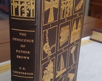 The Innocence of Father Brown G.K. Chesterton Franklin Mystery The Franklin Library 1989