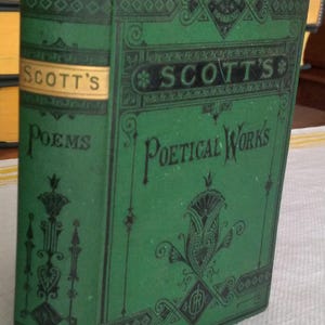 The Poetical Works of Sir Walter Scott  Complete Edition 1878