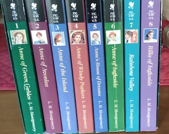 Anne of Green Gables  L. M. Montgomery Complete 8-Book Box Set 1998