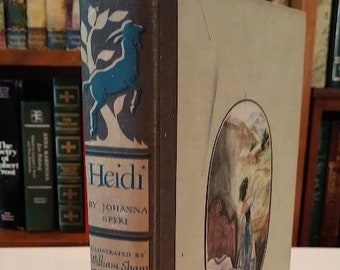 Heidi Johanna Spyri 1945 Illustrated Junior Library