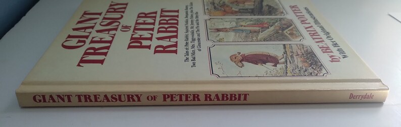 Giant Treasury of Peter Rabbit Beatrix Potter Illustrated 1980 - Etsy