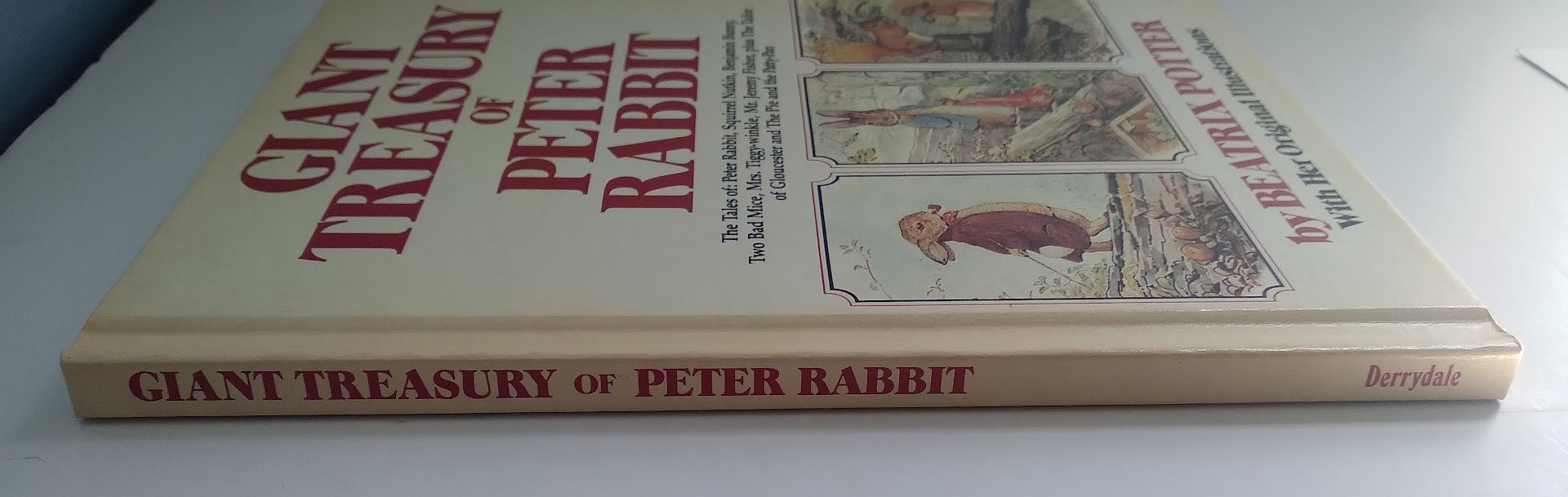 Giant Treasury of Peter Rabbit Beatrix Potter Illustrated 1980 - Etsy