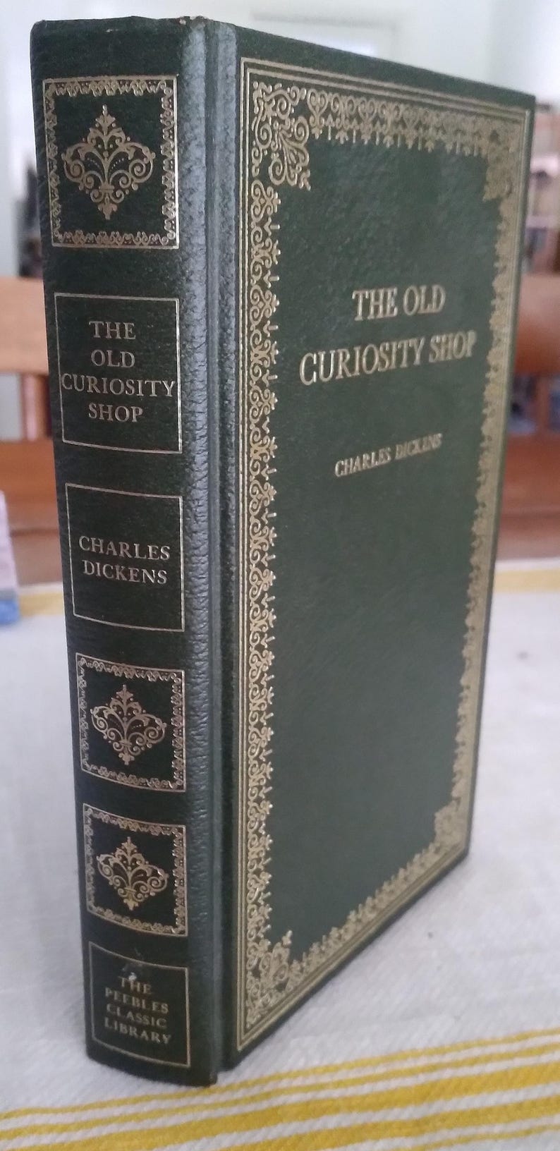 Peebles Library The Old Curiosity Shop Charles Dickens Illustrated the Peebles Classic ...