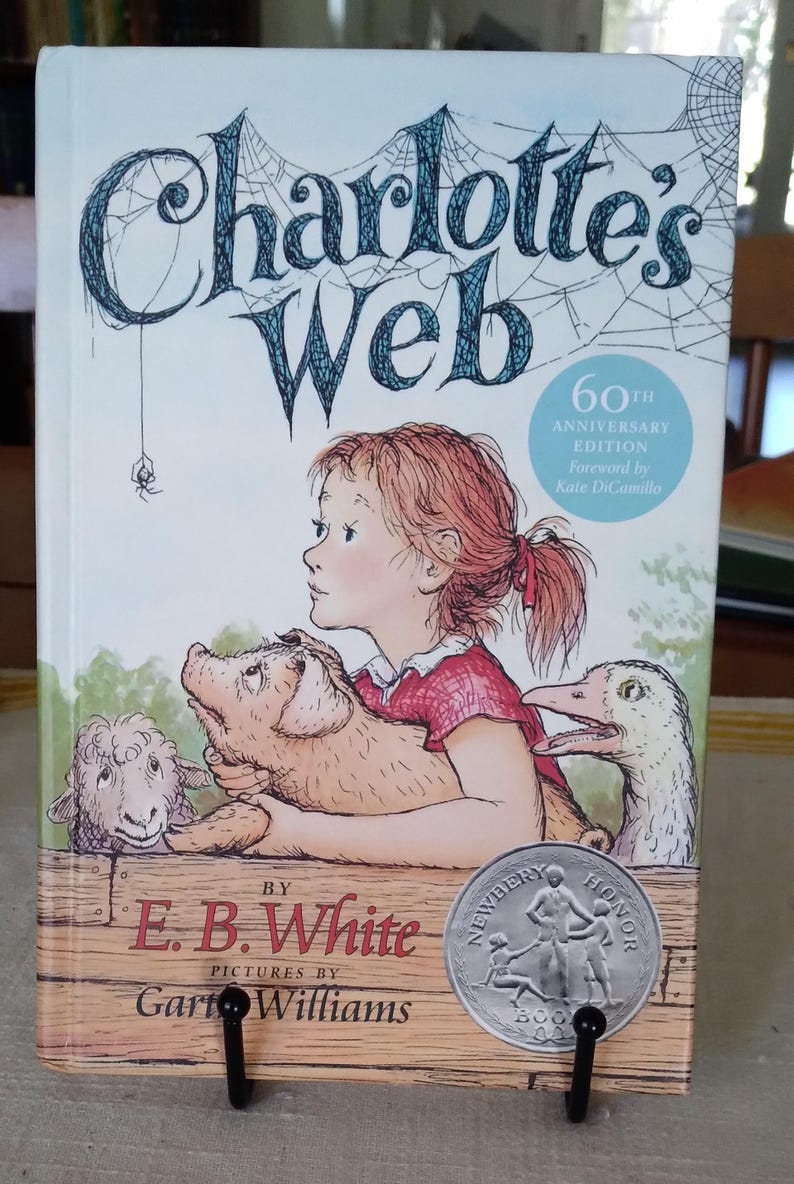 Charlotte's Web by E. B. White, Pictures by Garth Williams 1980 - Etsy