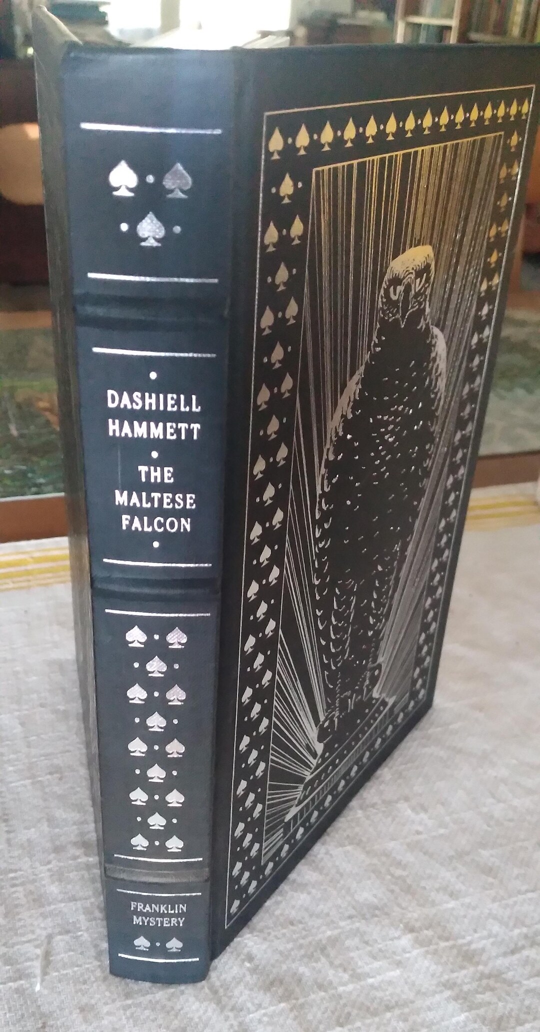 The Maltese Falcon Dashiell Hammett Franklin Library 1987 - Etsy