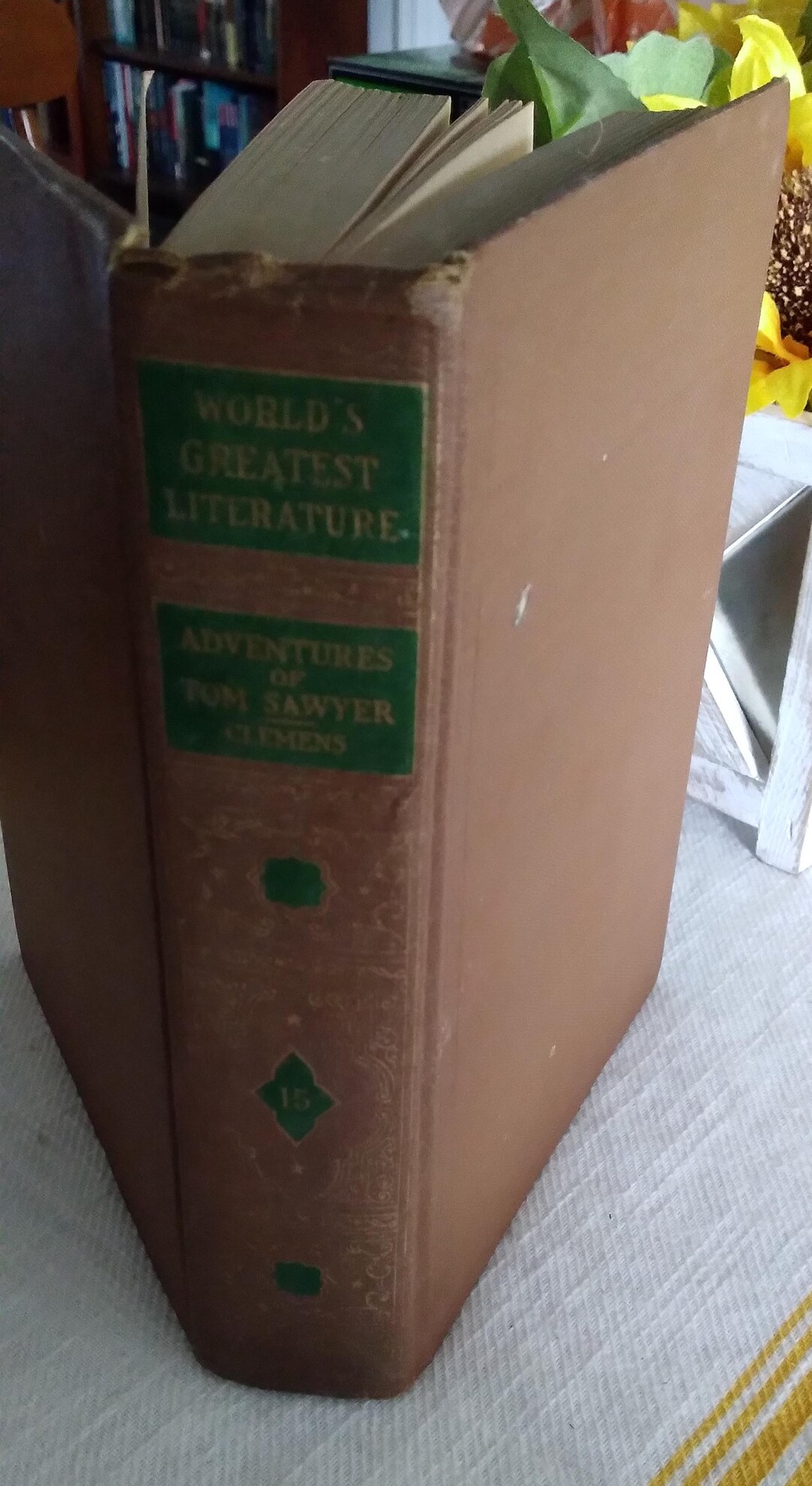 The Adventures of Tom Sawyer Mark Twain 1936 - Etsy