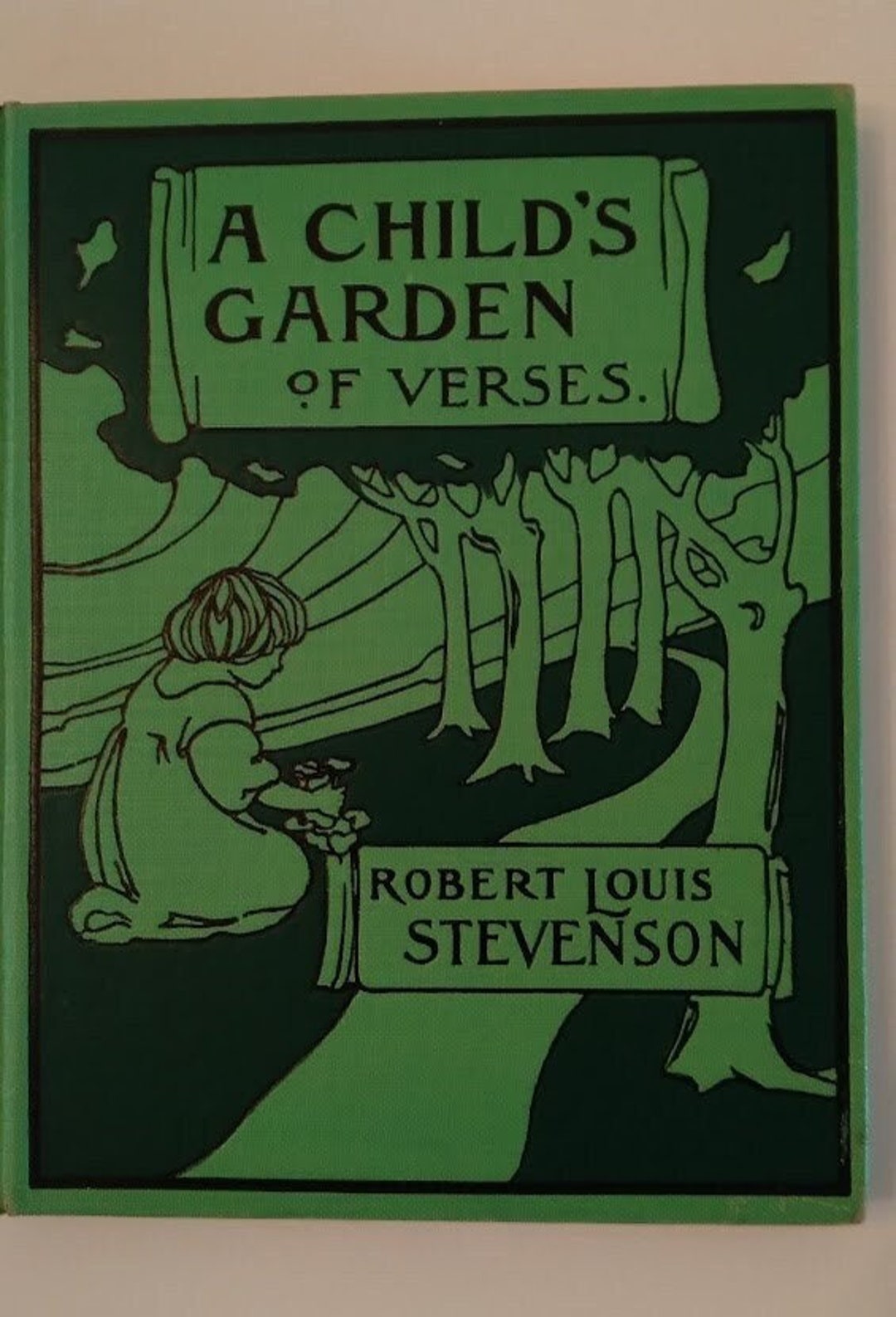 A Child's Garden of Verses Robert L Stevenson 1923 Etsy
