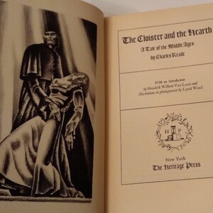 The Cloister and the Hearth by Charles Reade, 1932 Heritage Press