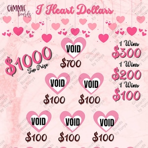 I Heart Dollars 1000 Bingo Climber