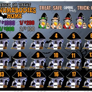 Gnomebdies Home Trick or Treat Bango Board