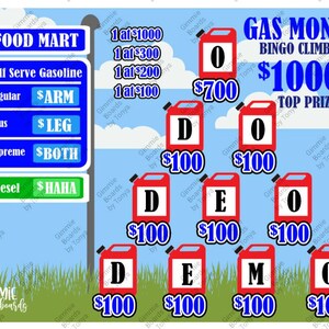 Gas Money Bingo Climber