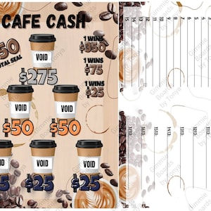 Cafe Cash Mini Bingo Climber