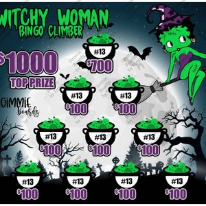 Witchy Woman Bingo Climber