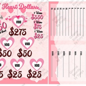 I Heart Dollars Mini Bingo Climber