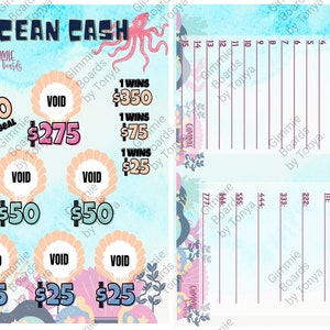 Ocean Cash Mini Bingo Climber