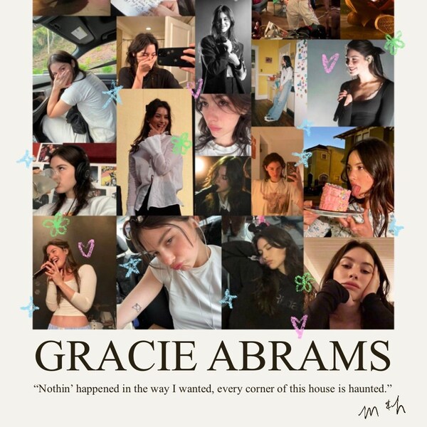 GRACIE ABRAMS Collage Impression artistique