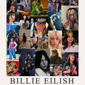 BILLIE Collage Art Print