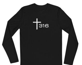 Trinity 316 ICON Long Sleeve Shirt-Black