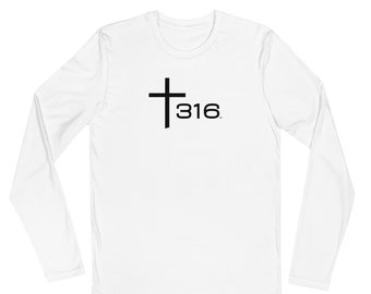Trinity 316 ICON Long Sleeve Shirt-White