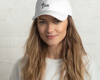 Trinity 316 ICON Unstructured Hat-White