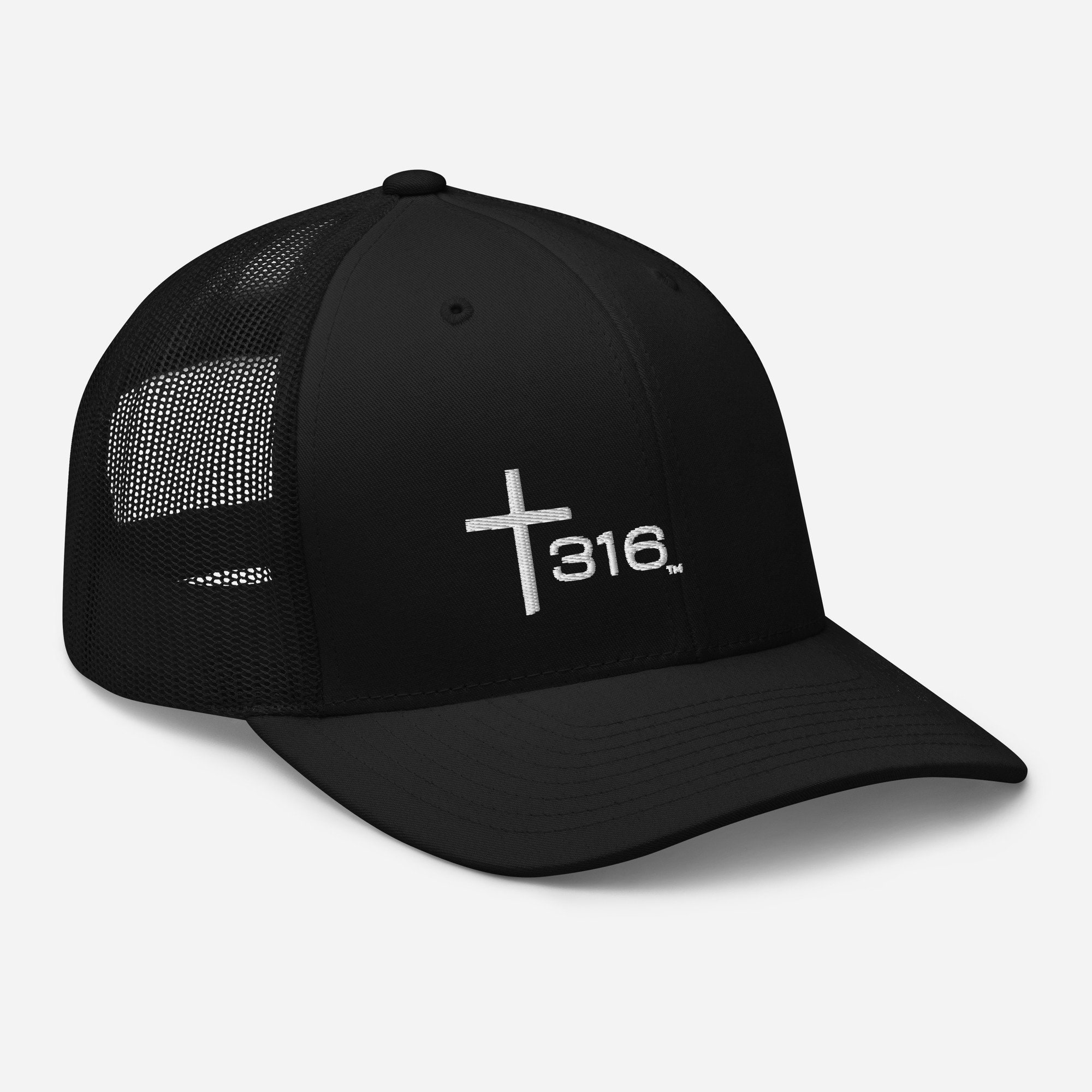 Trinity Classic White Hat with Black Detail Nike L91 White Dry Performance Hat Power T - Trinity Campus  main image 2