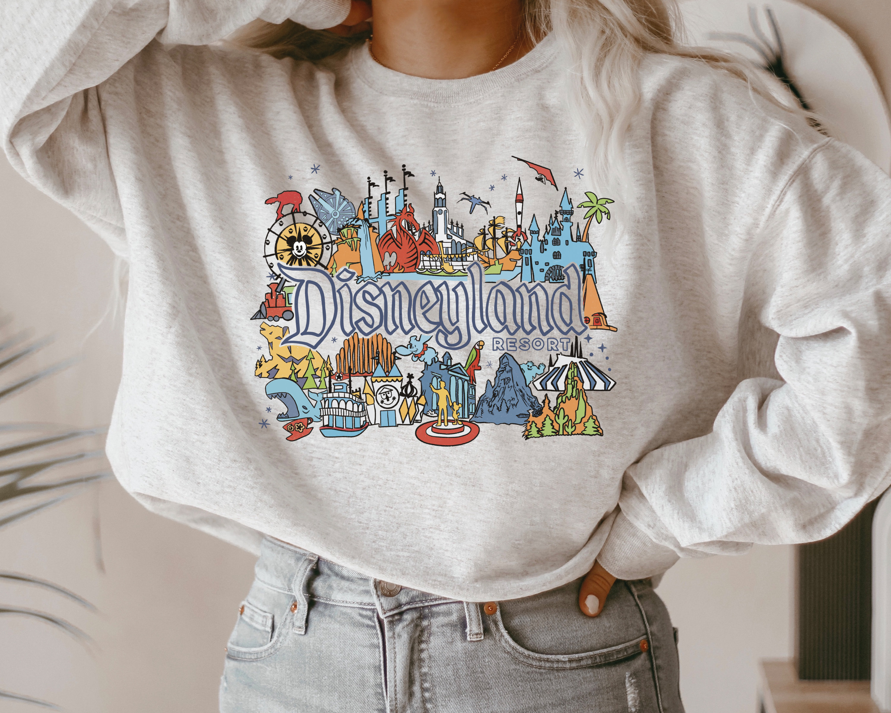 Disneyland Sweatshirt - Etsy