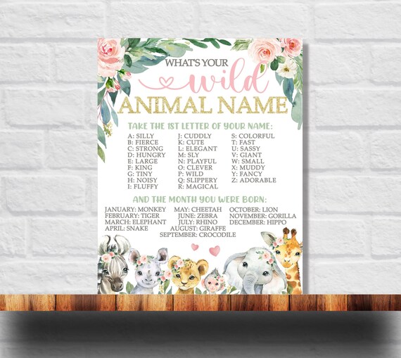 Animals Names I List of All Wild Animals