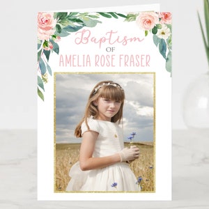 Redigerbart LDS-dopprogram, mall för dopprogram, mormonskt dopprogram, flickdopprogram