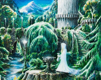 Espejo de Galadriel Ilustración