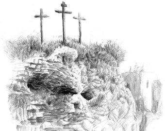 Ilustración del Monte Calvario