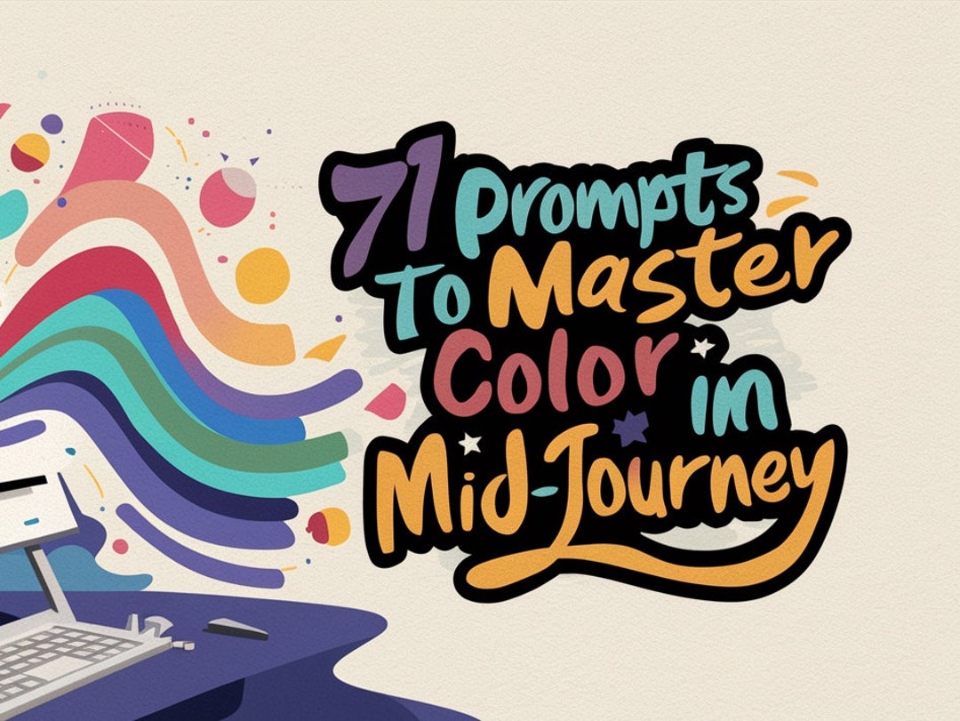 Master Color in AI Art: Digital Prompt Guided List for AI Artists in ...
