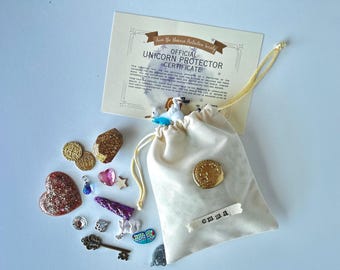 Personalized Unicorn Birthday Gift – Magical Treasure Bag Experience for Kids