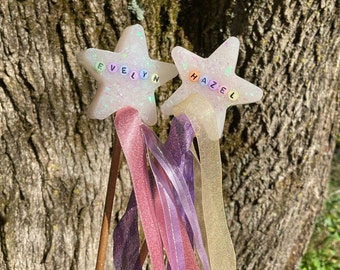 Personalized Wand, Fairy Wand, Custom Magic Wand, Custom Dress Up, Dress Up Wand, Princess Wand, Kids Custom Birthday Gift, Kids Wand