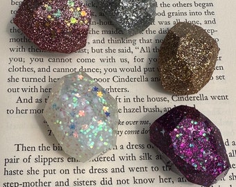 Treasure Gems, Fairy Jewels, Kids Treasure, Older Girls Gift, Kids Birthday Gift, Girls Treasure, Kids Glitter Gems, Kids Birthday Favor