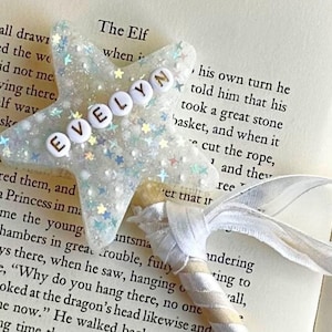 Personalized Fairy Wand, Custom Princess Wand, Magic Wand, Birthday Gift for Kids, Custom Kids Gift, Name Wand, Girls Easter Gift, Keepsake