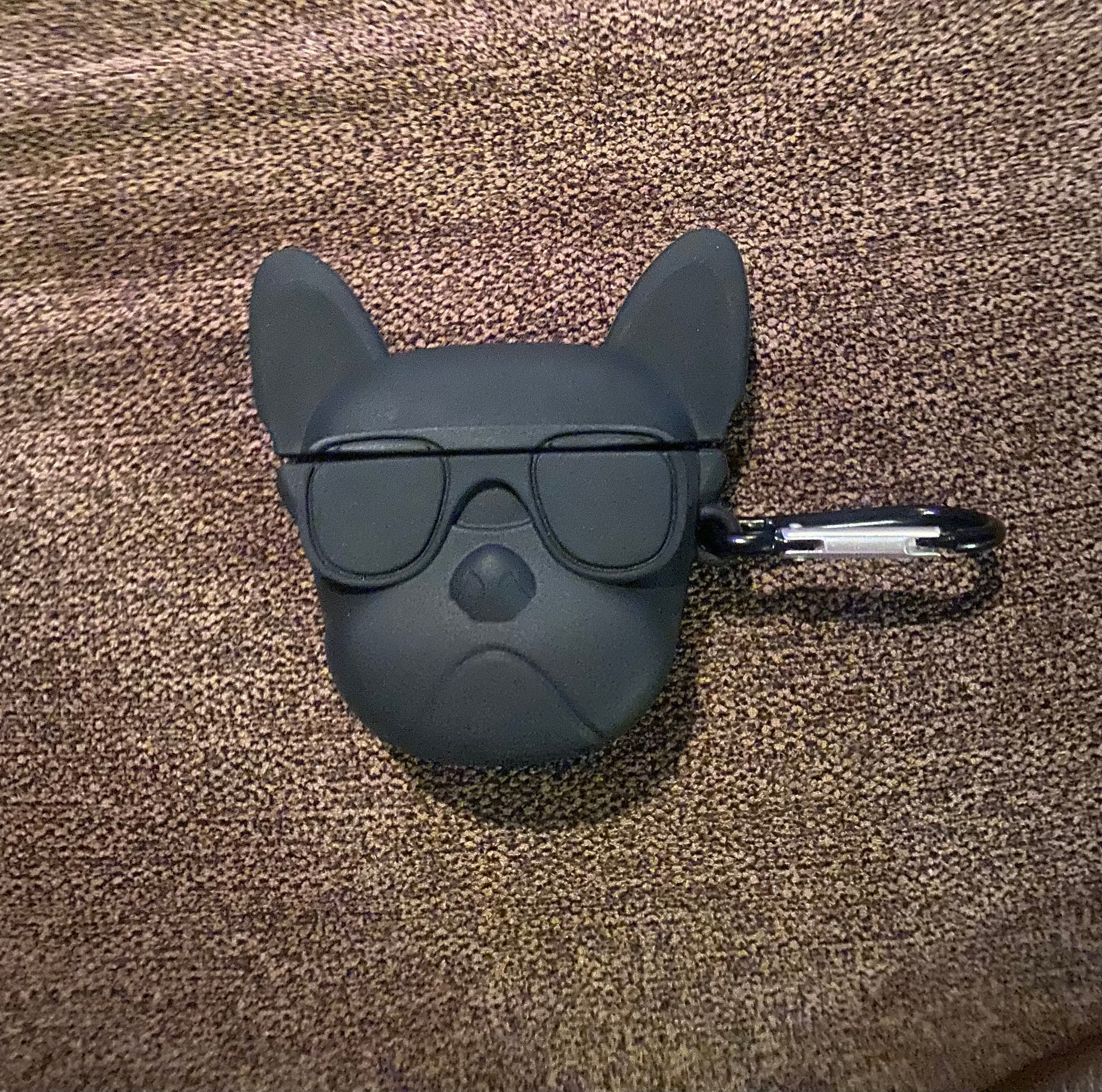 Furry Dog Earbud Case Cover - Compatible with Apple AirPods pro®