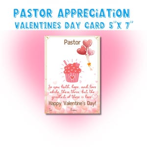 Cartão de agradecimento ao pastor no Dia dos Namorados (download digital)