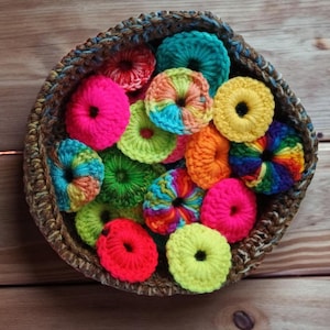 Set of 10 Catnip infused toy rings, cat toy, kitty toys, new pet gift, glow in the dark cat toys, kitten, cat, glow in the dark option.