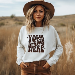 Womens store western sweatshirts